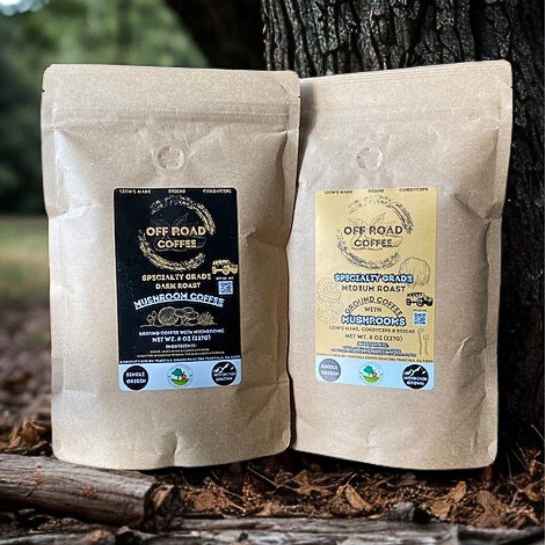 Mushroom Coffee - Lion’s Mane, Cordyceps, and Reishi