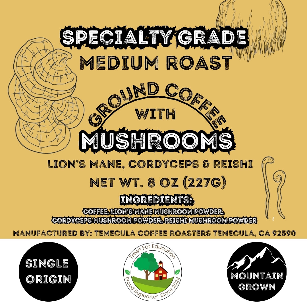 Mushroom Coffee (Medium Roast)