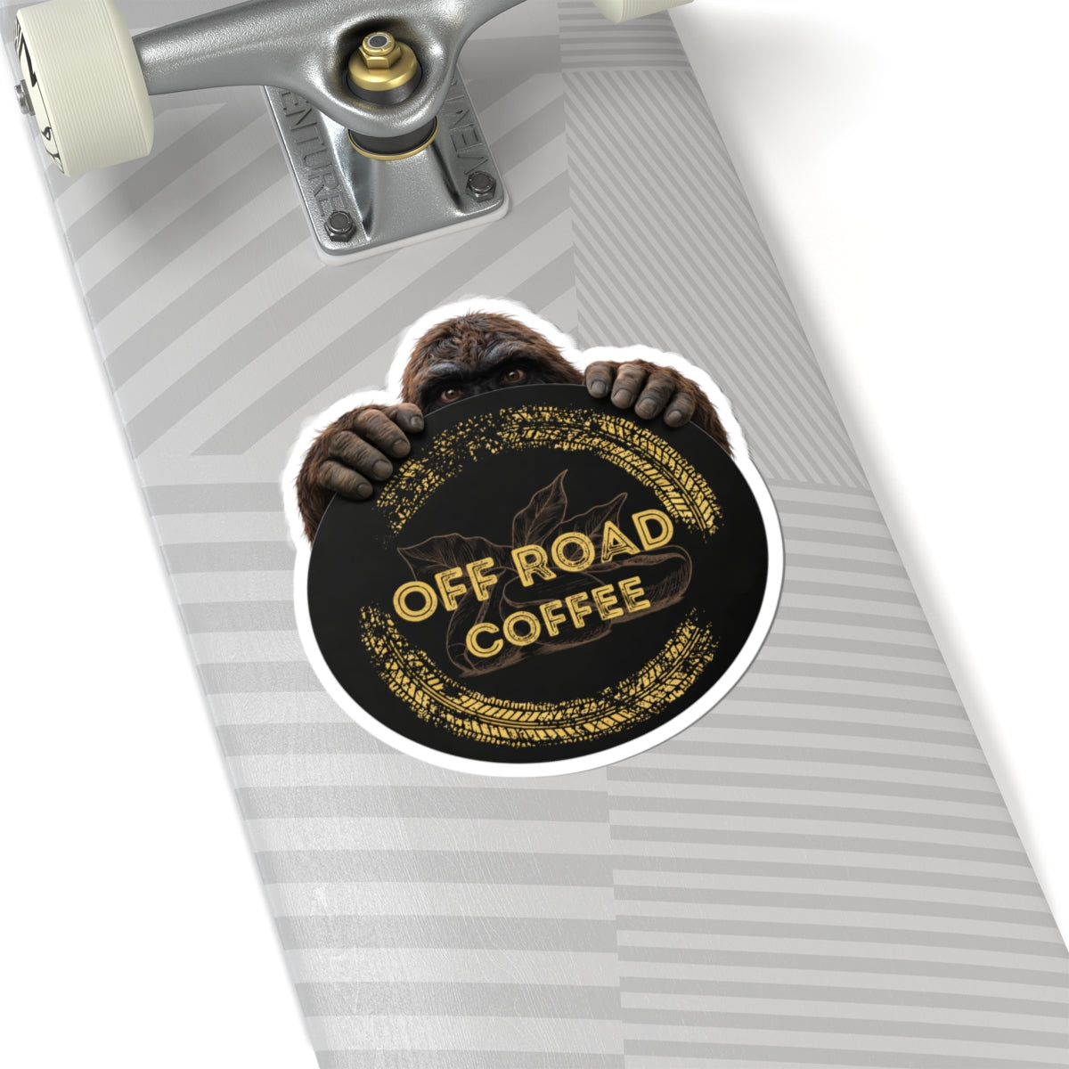 Bigfoot Logo Sticker (Black)