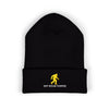 Classic Beanie — Embroidered Bigfoot (Black)