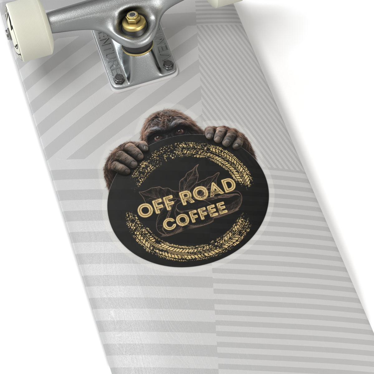 Bigfoot Logo Sticker (Black)