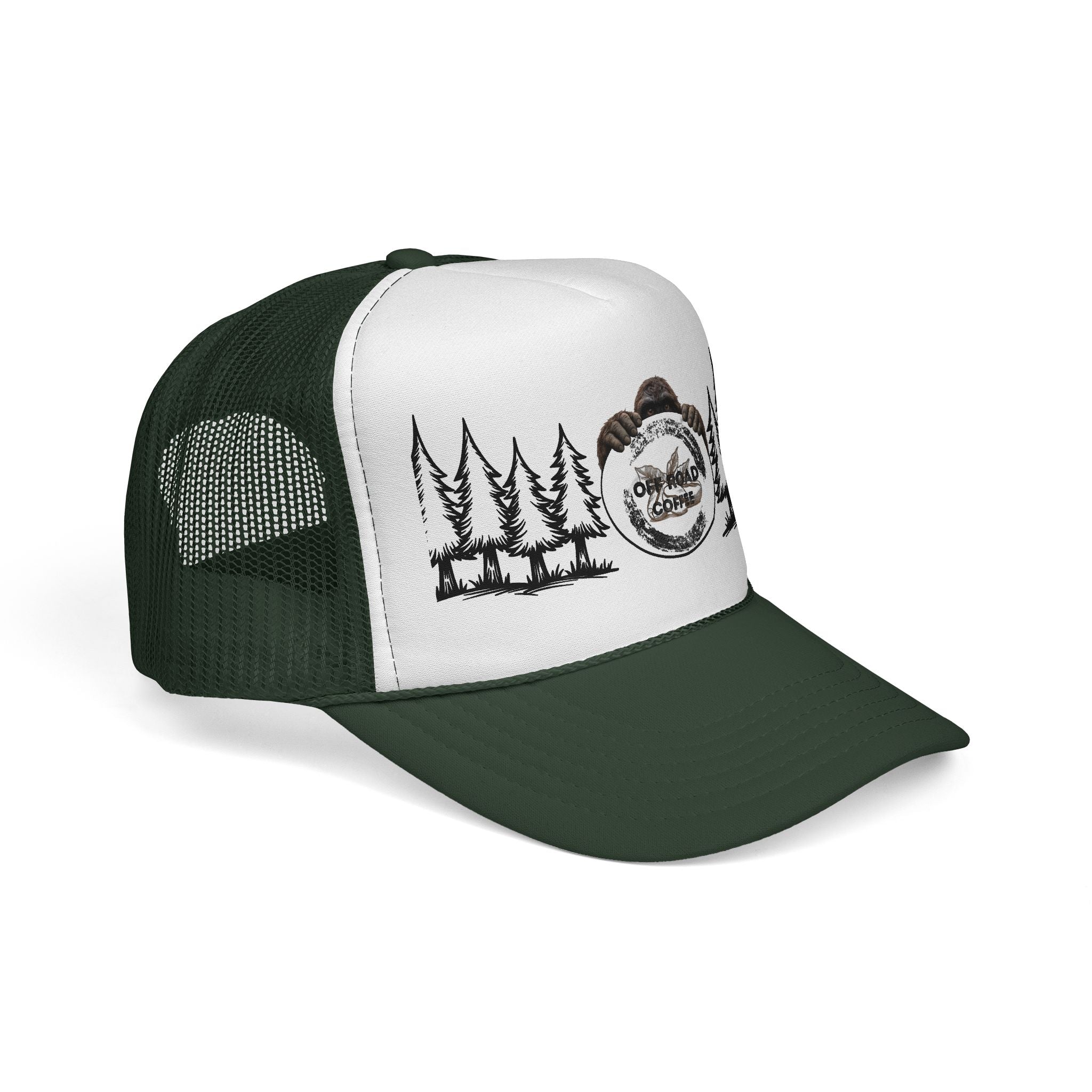 Mesh Snapback — Bigfoot Forest Edition
