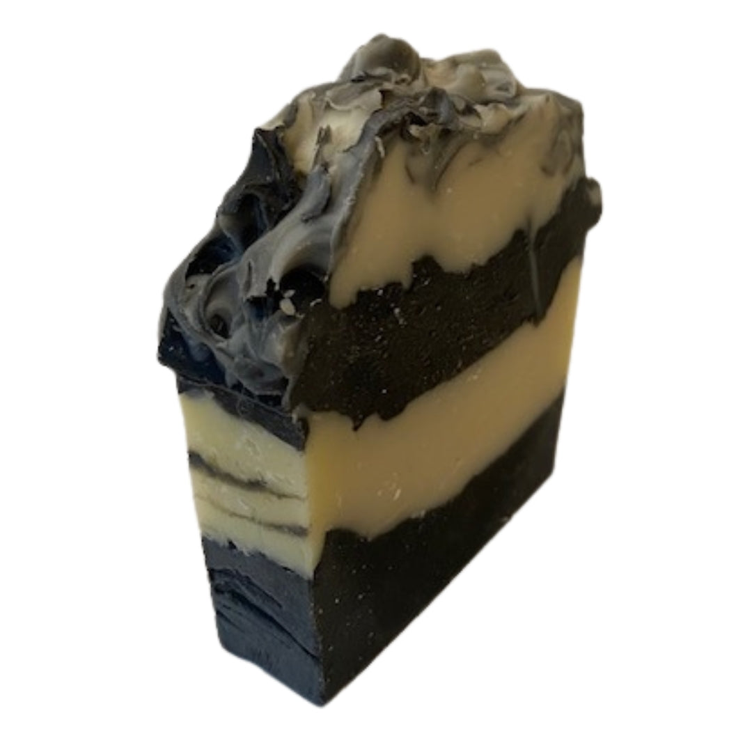 Activated Charcoal & Peppermint Handmade Soap Bar