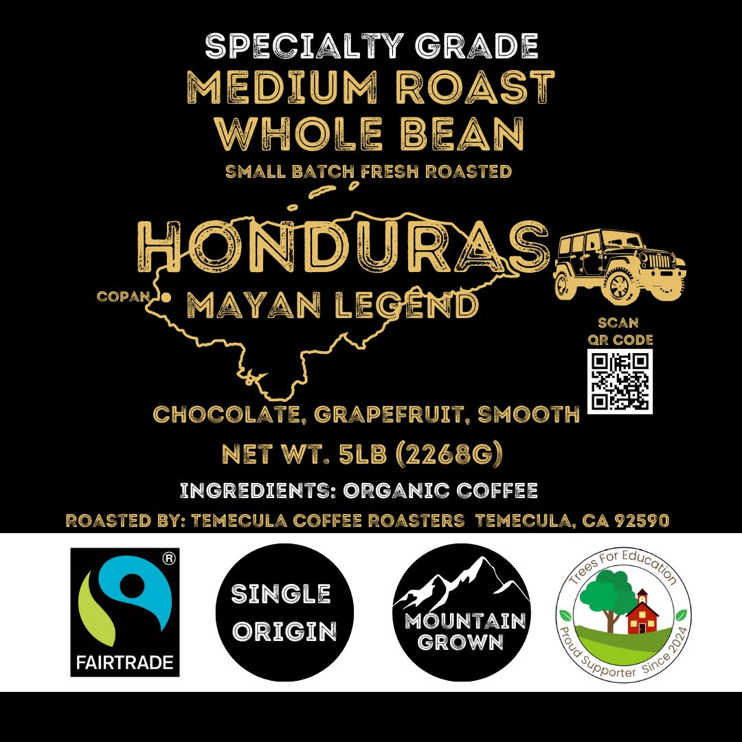 Mayan Legend Coffee | Honduras Medium-Dark Roast – Off Road Coffee